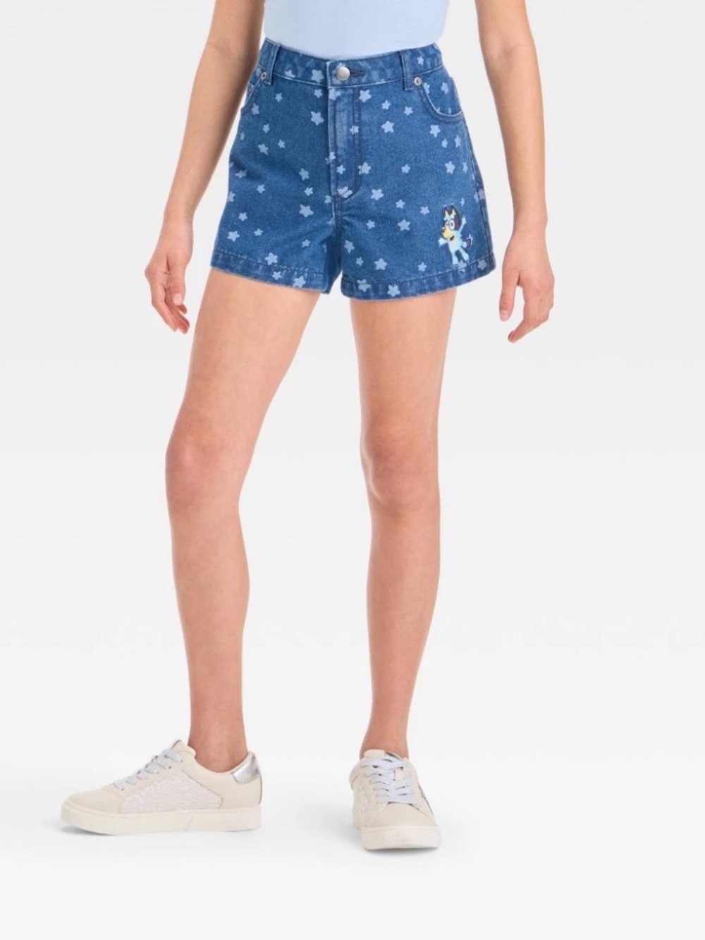 Girls' Bluey Denim Shorts